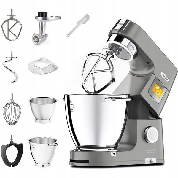 Planetarny robot kuchenny Kenwood KWL90.164SI Chef XL z funkcją podgrzewania